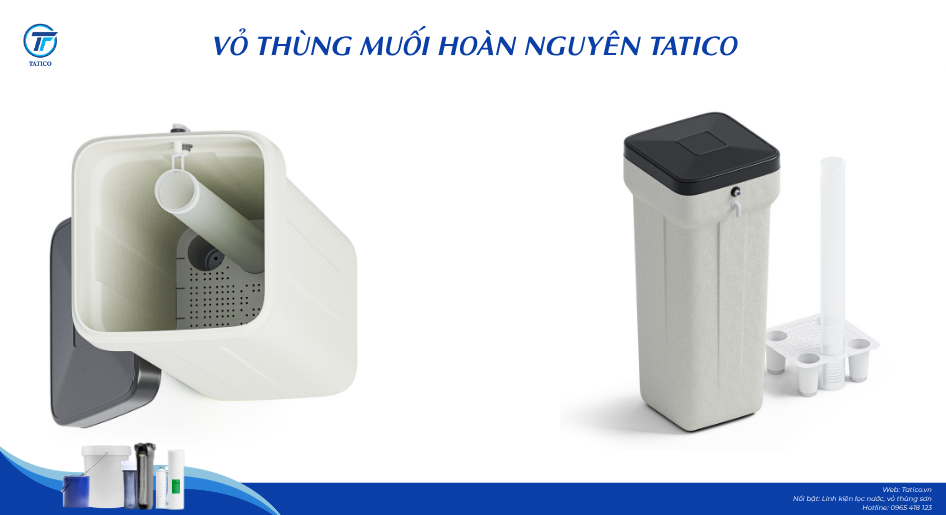 Vỏ thùng muối hoàn nguyên Tatico sản xuất
