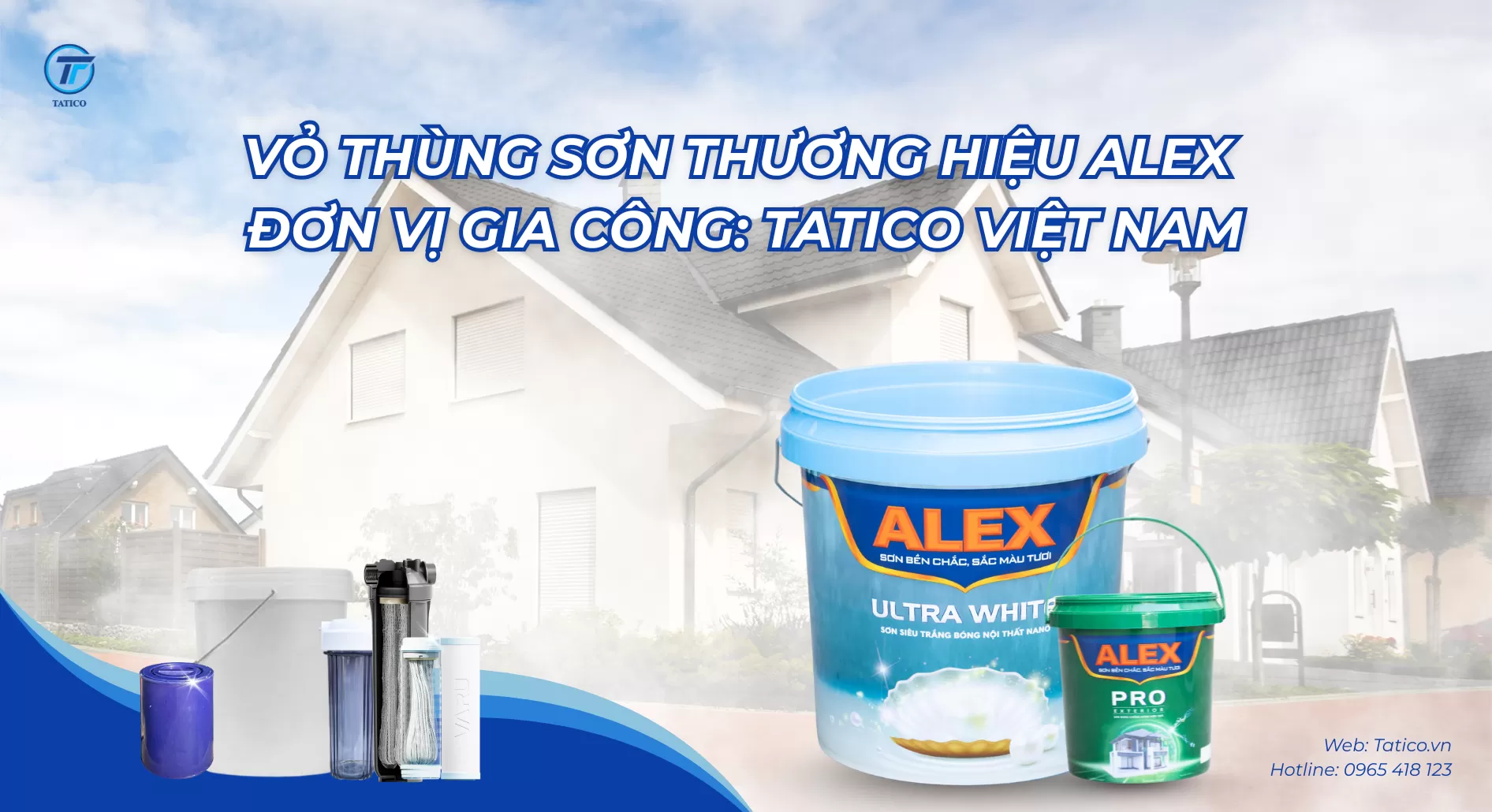 Tatico - đơn vị gia c&ocirc;ng vỏ th&ugrave;ng sơn theo y&ecirc;u cầu v&agrave; Alex - đối t&aacute;c của Tatico