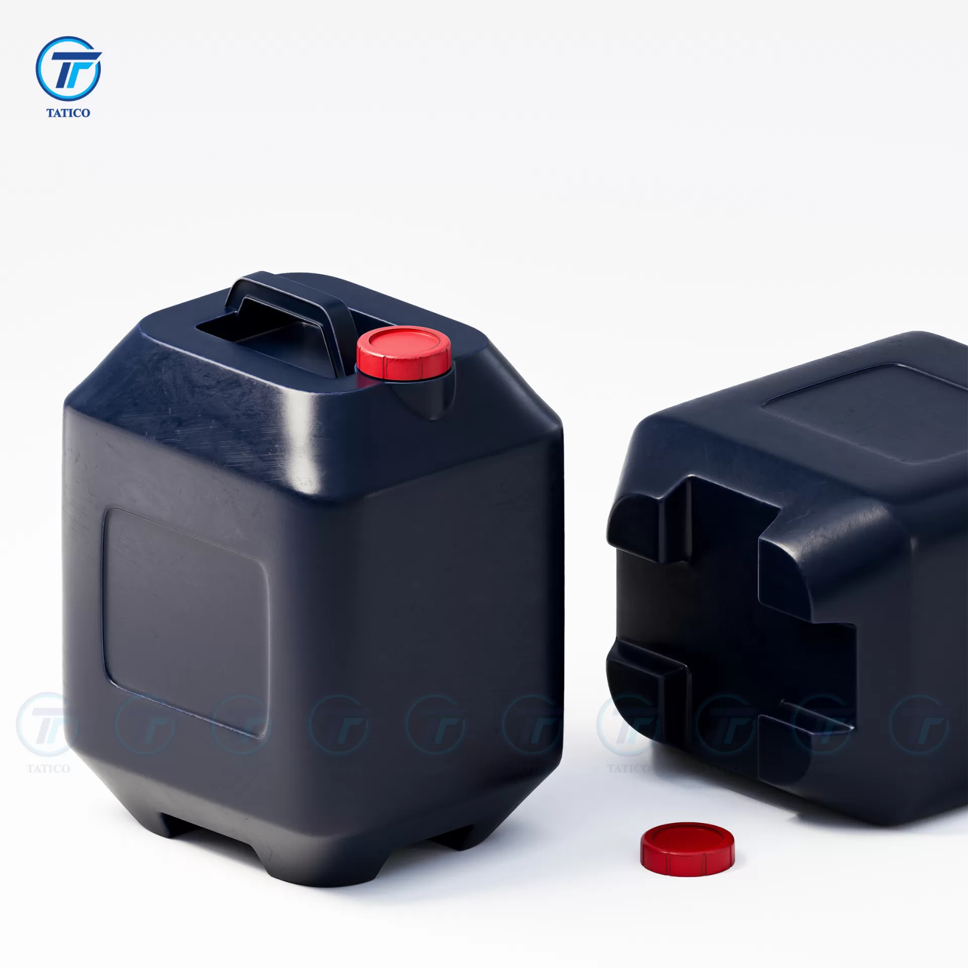 Tatico plastic barrels and cans come in a variety of designs