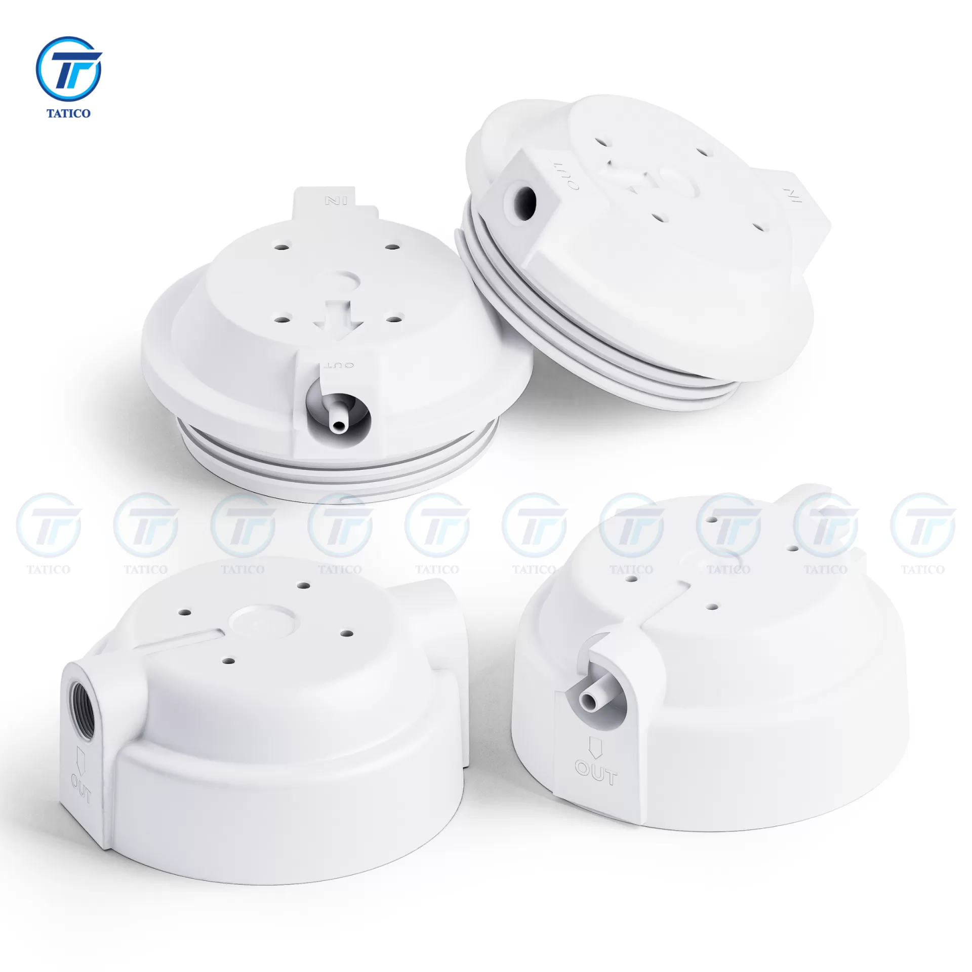 Nắp cốc lọc nước 10 inch màu trắng