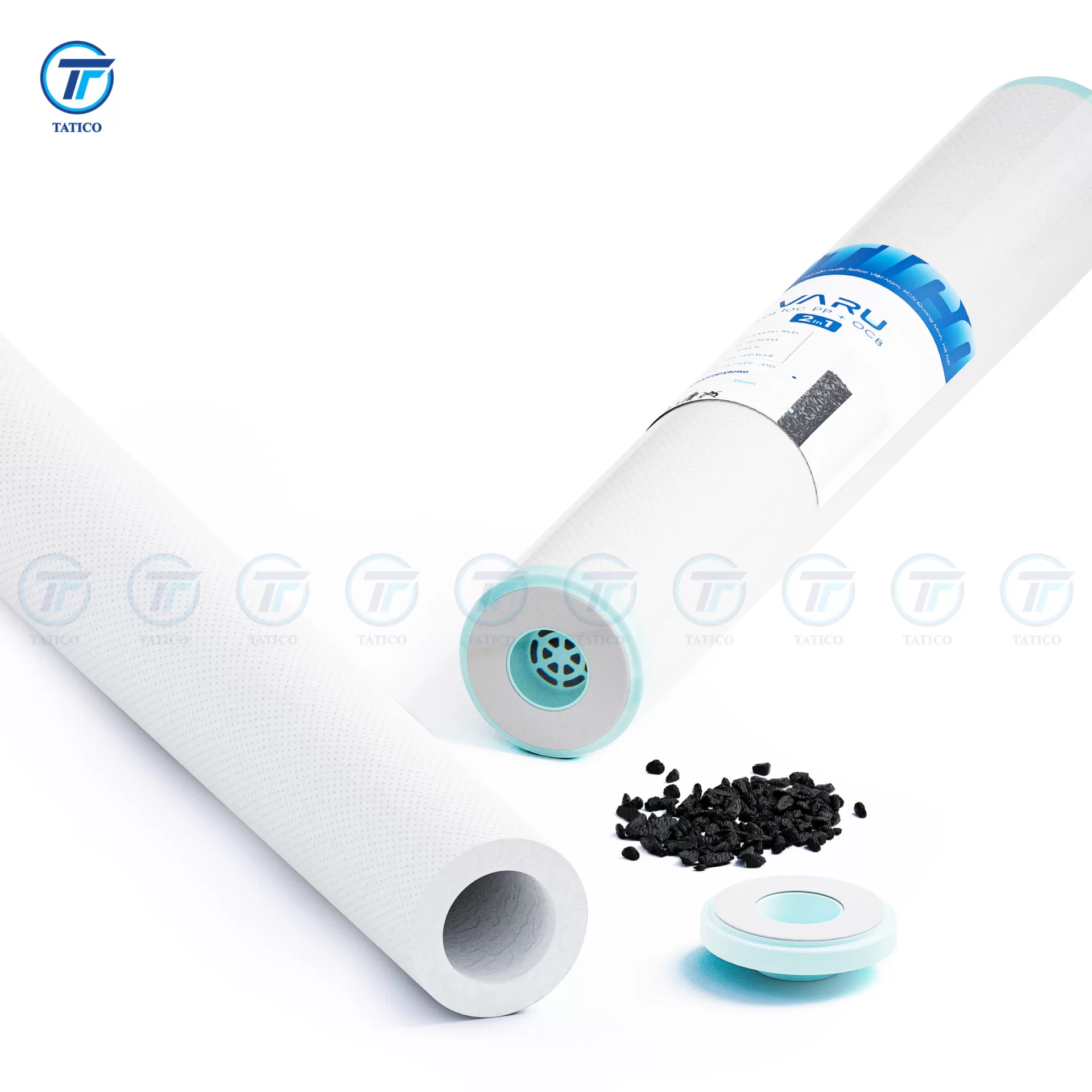 VARU 20 inch PP cotton and OCB water filter core 20 inches