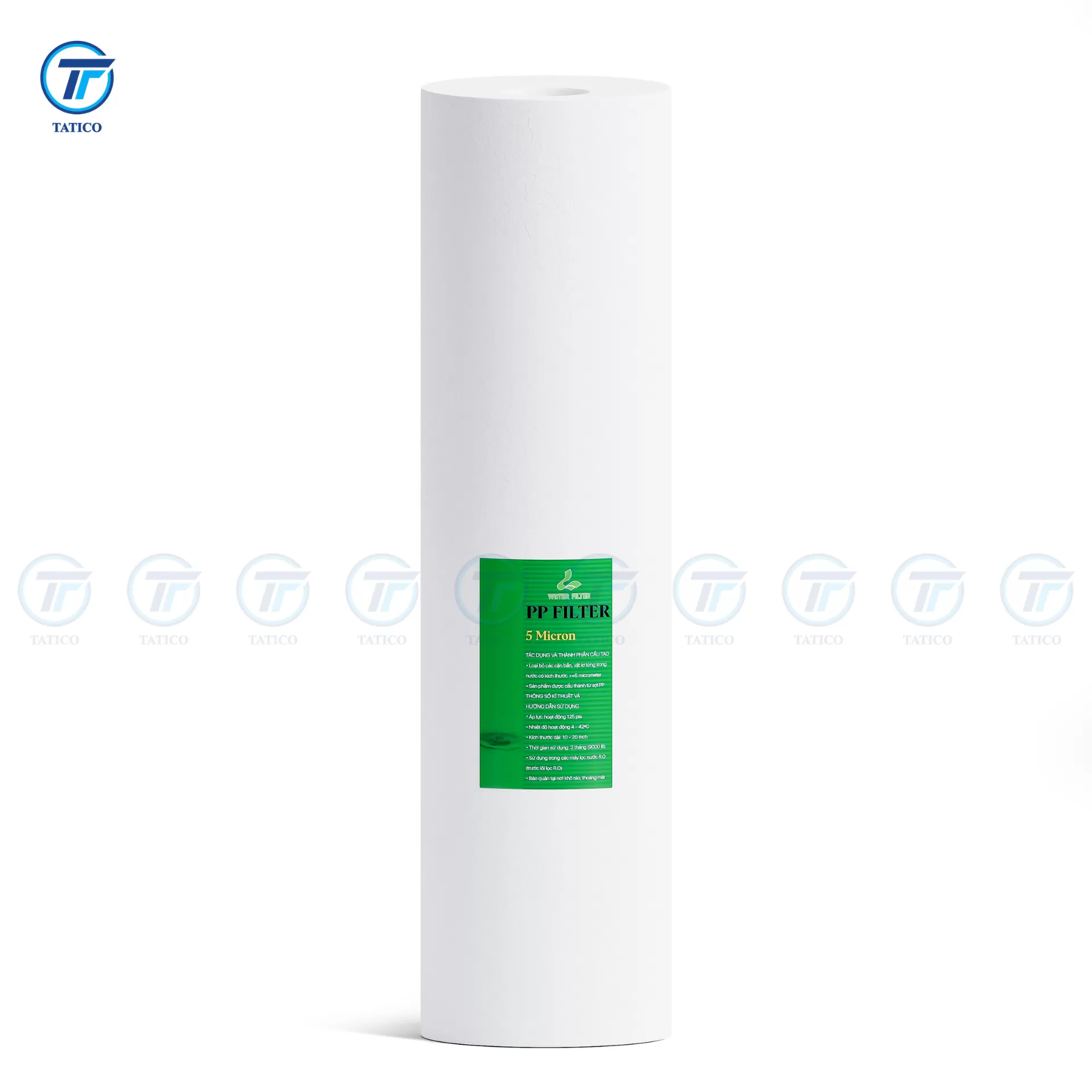 Lõi lọc nước thô 20 inch béo