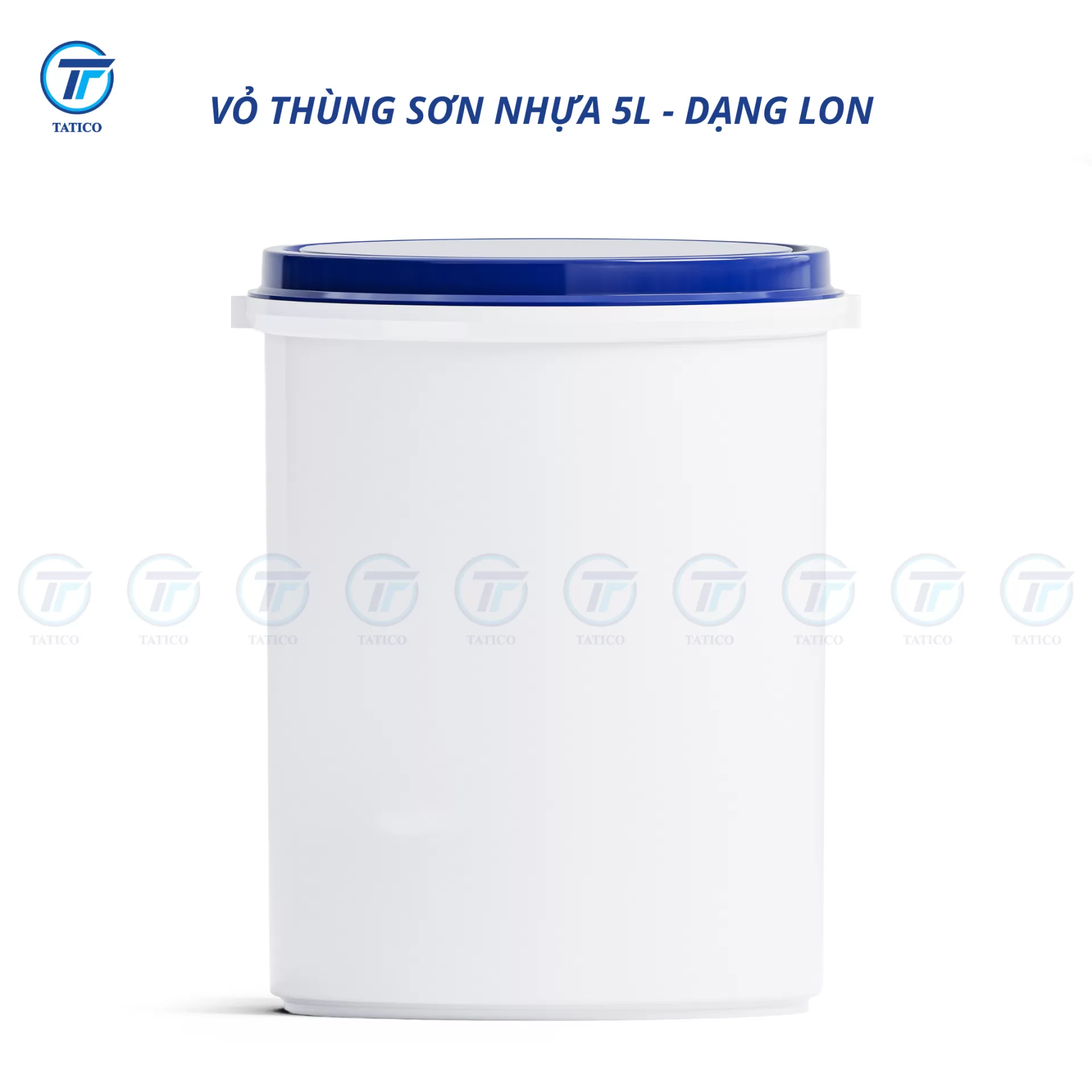 Vỏ thùng sơn nhựa 5L