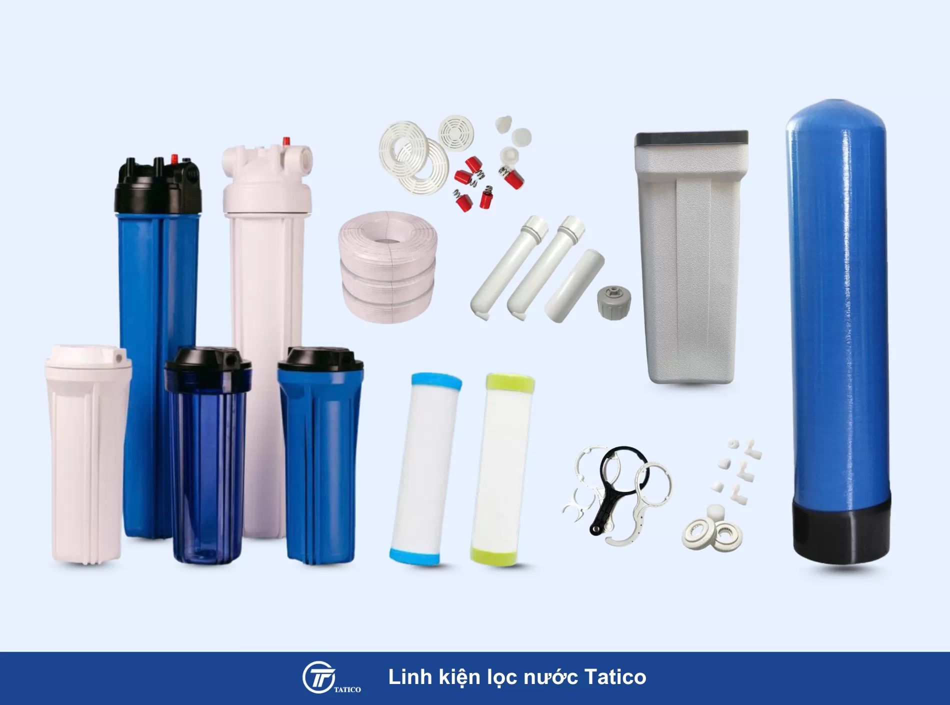 Linh kiện lọc nước Tatico – Giải pháp toàn diện cho hệ thống lọc nước hiện đại