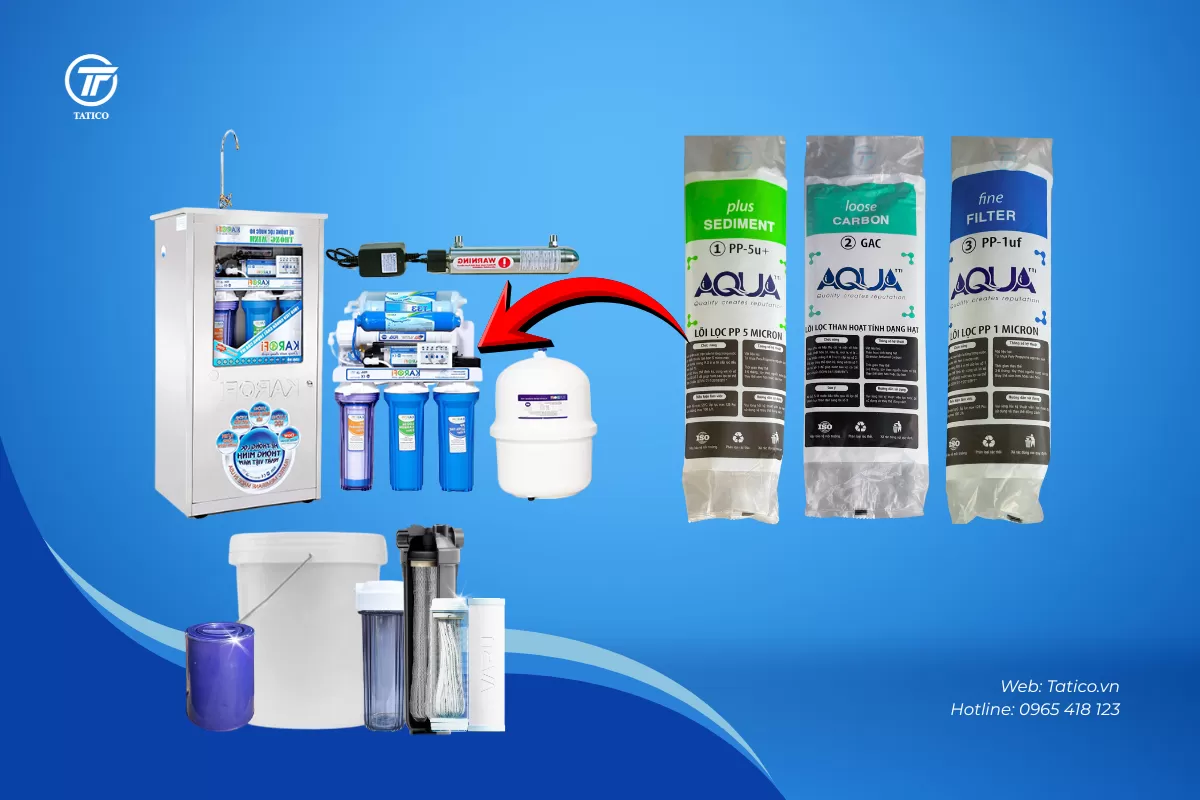 Hướng dẫn thay lõi lọc nước cho máy lọc nước RO tại nhà 