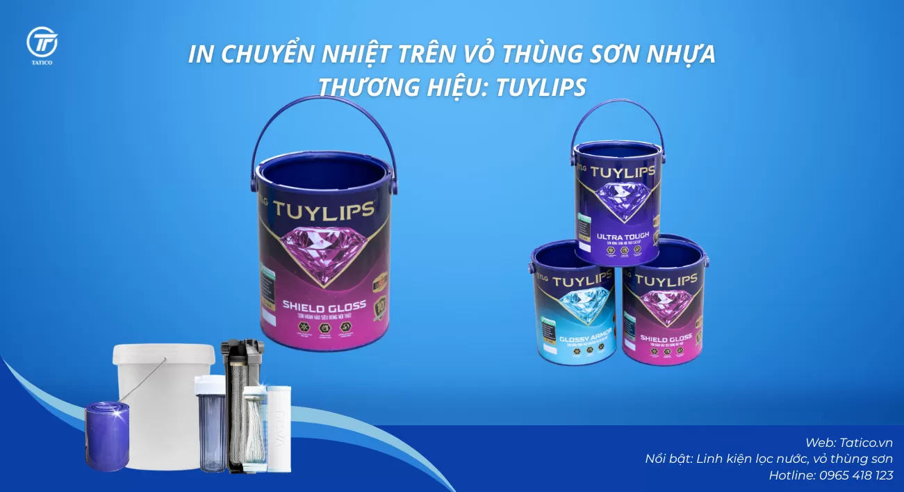 In chuyển nhiệt là gì? Khi nào doanh nghiệp sơn nên chọn hình thức in ấn vỏ thùng sơn này?