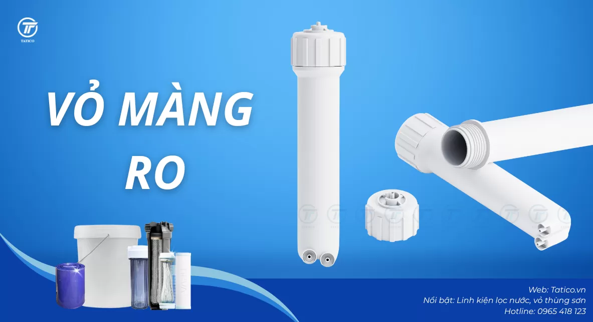 Màng lọc RO – Trái tim của máy lọc nước: Cấu tạo, nguyên lý và cách bảo vệ màng RO kéo dài tuổi thọ