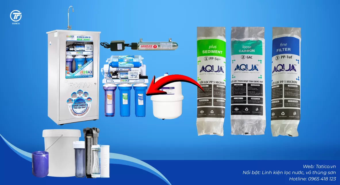 Hướng dẫn thay lõi lọc nước cho máy lọc nước RO tại nhà 