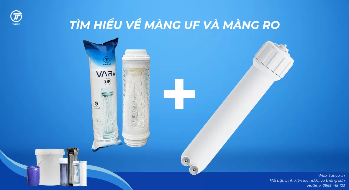 Màng lọc UF khác gì với màng lọc RO? Có nên kết hợp hai loại màng trong máy lọc nước?