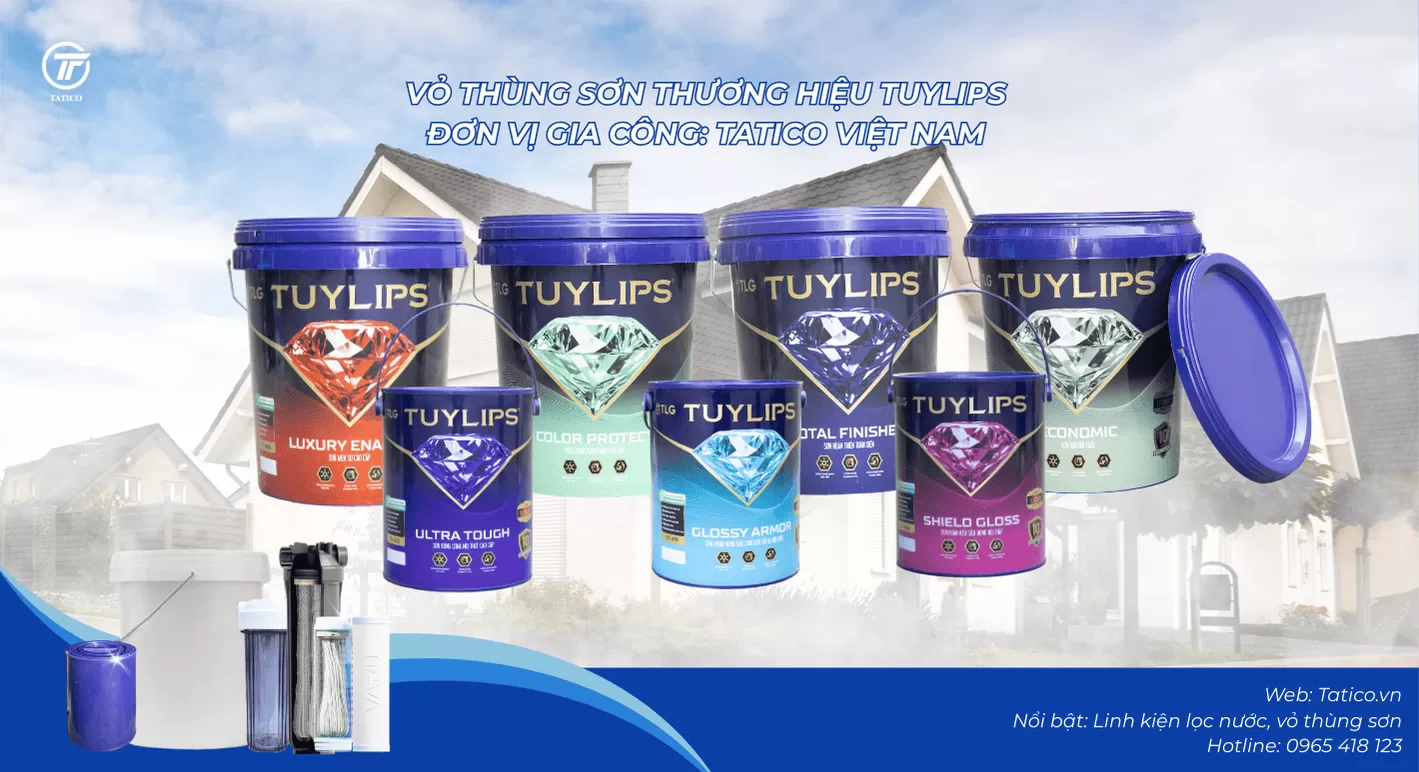 So sánh các loại nắp thùng sơn phổ biến tại Tatico | Nên chọn kiểu mở nào cho từng dòng sơn?