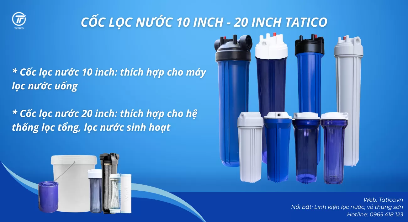 Thông tin và ứng dụng Cốc lọc nước