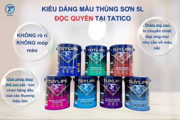 Vỏ thùng sơn  – Bền đẹp, chống hóa chất, phải làm sao để tối ưu chi phí sản xuất?