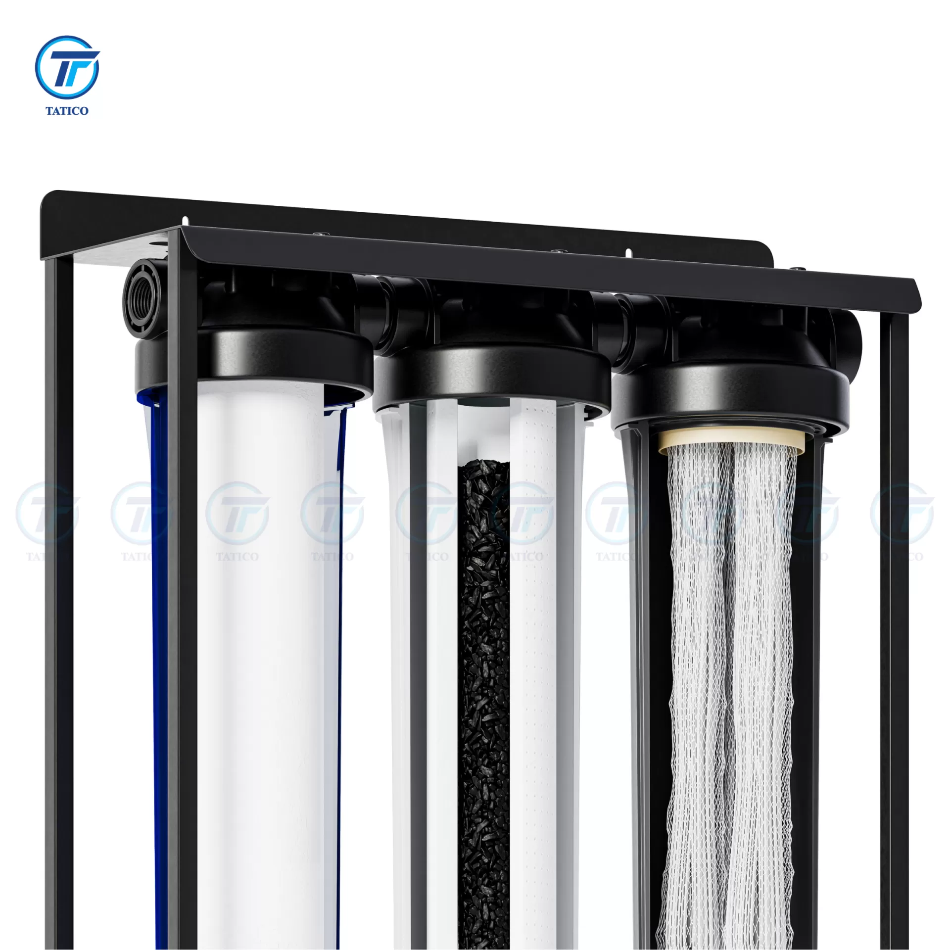 Bộ lọc nước sinh hoạt 3 cấp 20 inch