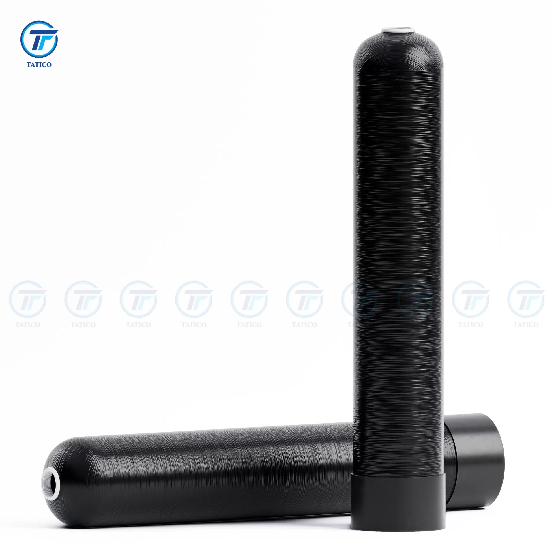 Cột lọc nước composit Tatico 1054 - 1252 màu đen