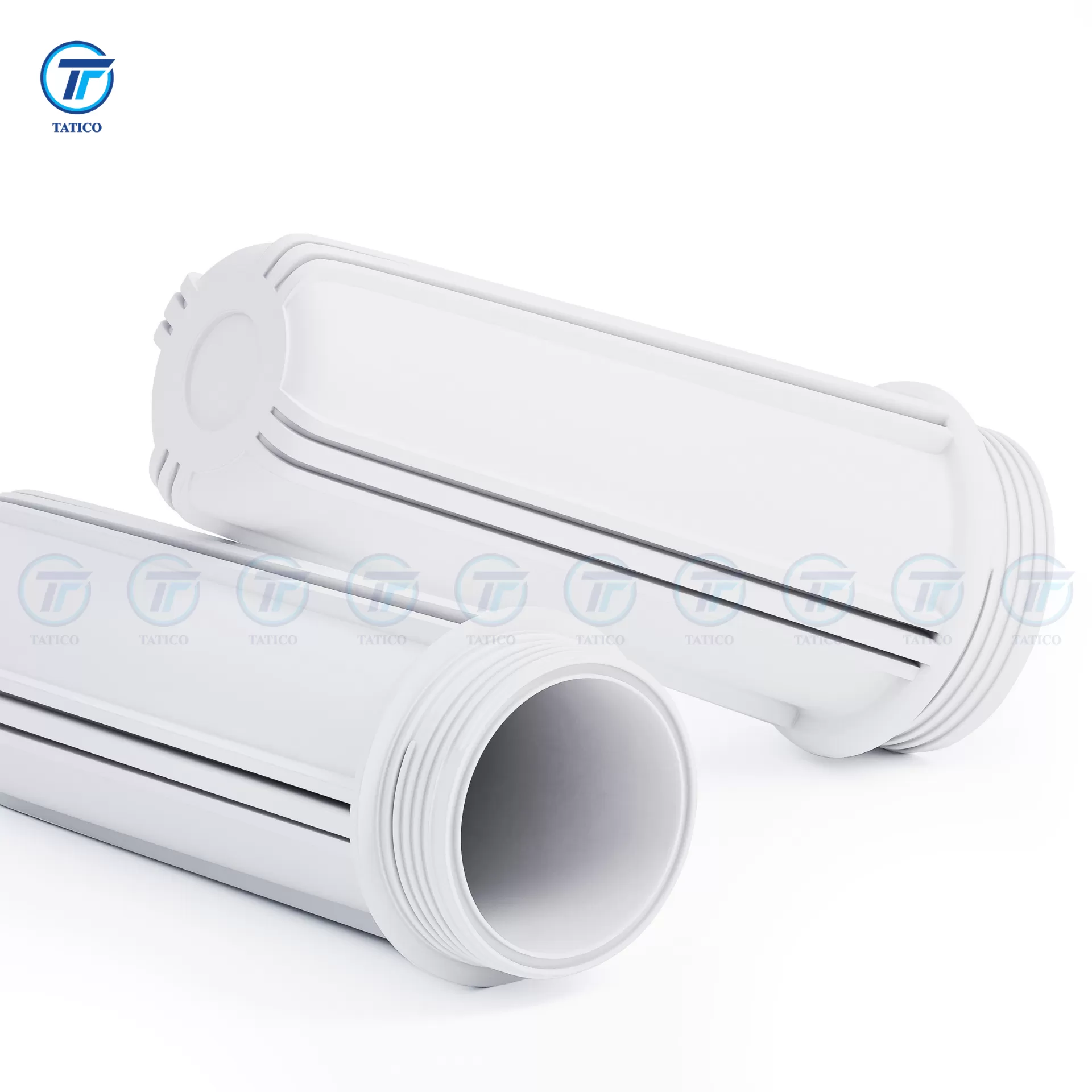 Cốc lọc nước 10 inch trắng - dạng organic