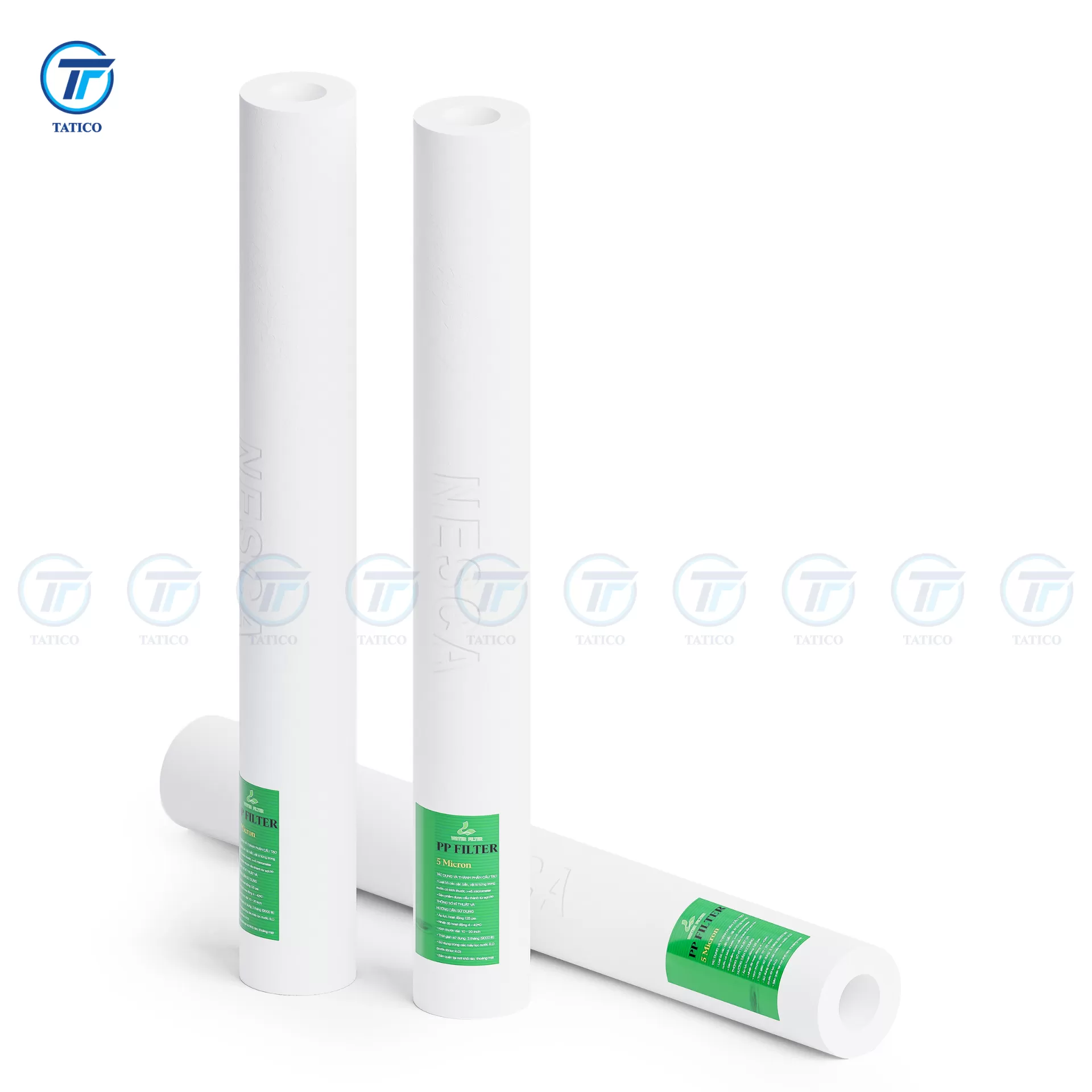 Lõi lọc nước thô 20 inch gầy
