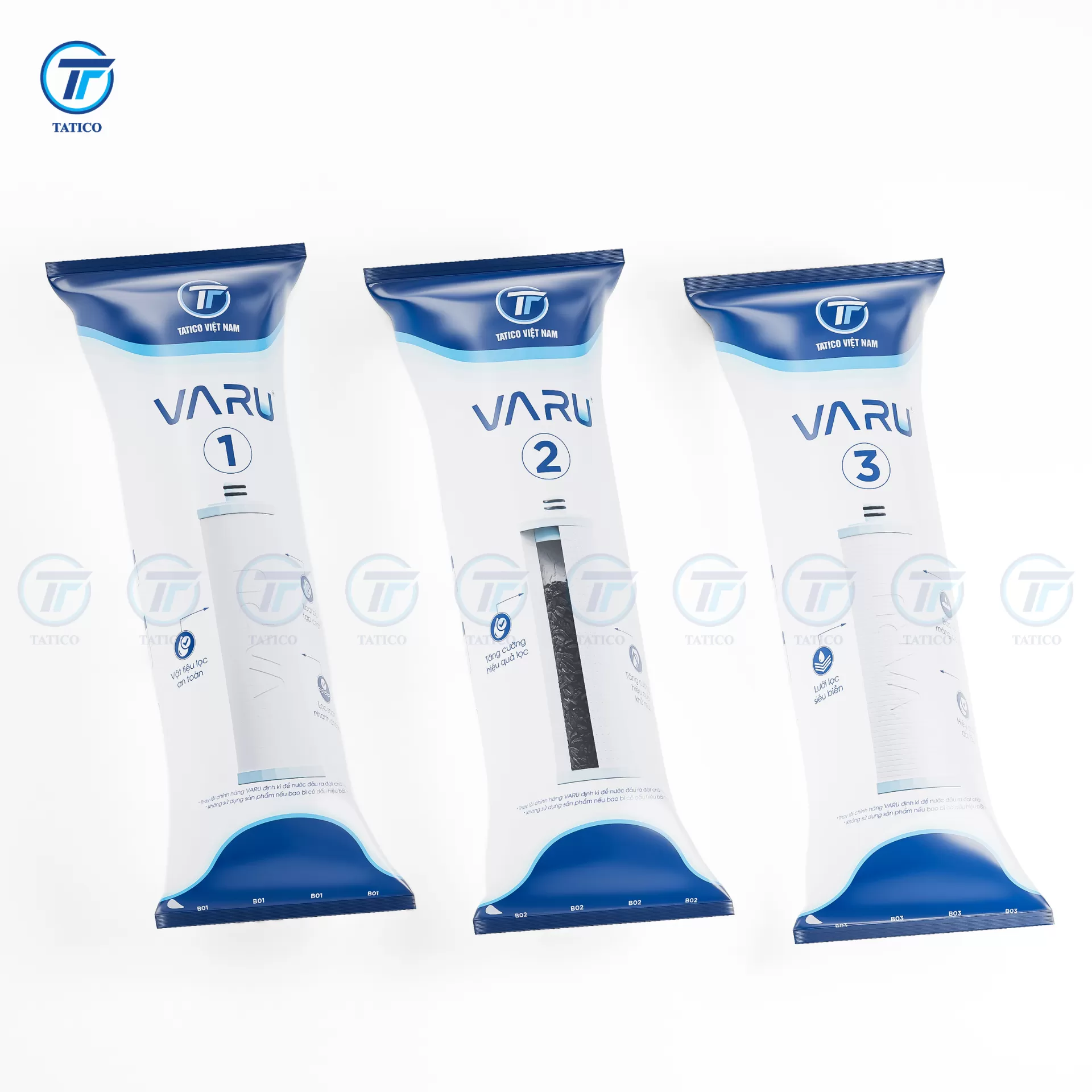 MARU water filter set No. 1-2-3