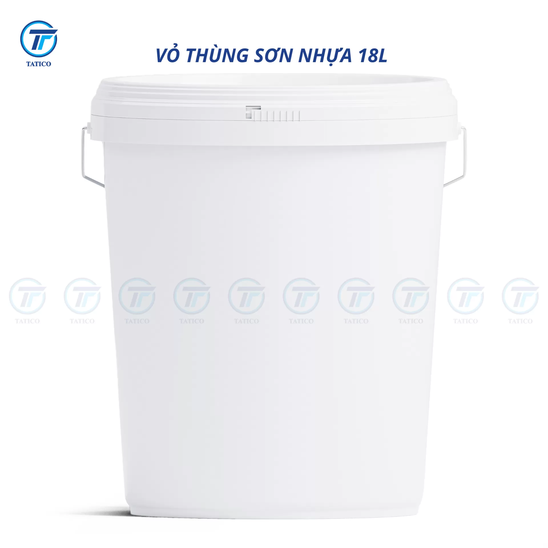 Vỏ thùng sơn nhựa 18L