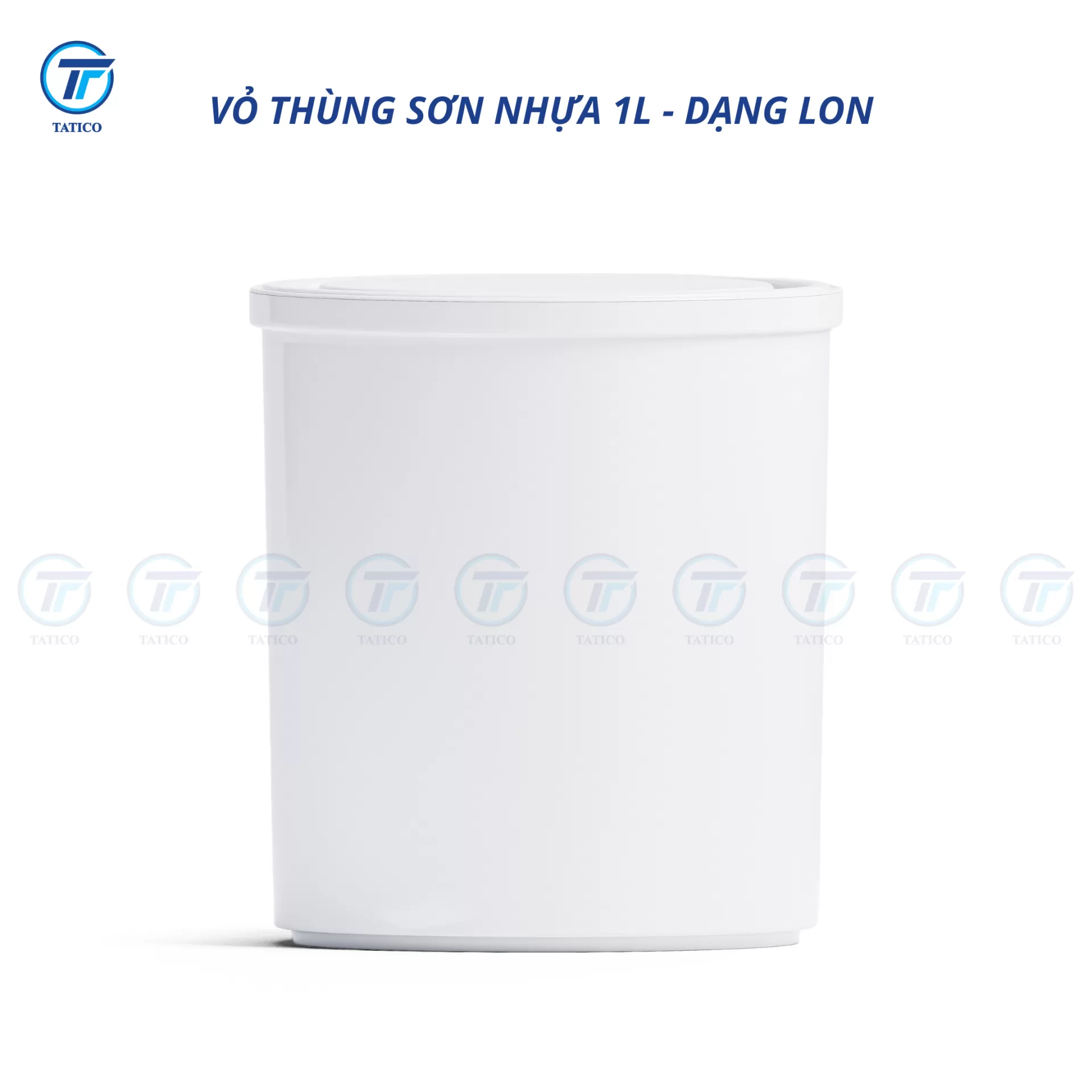 Vỏ thùng sơn nhựa 1L (dạng lon)