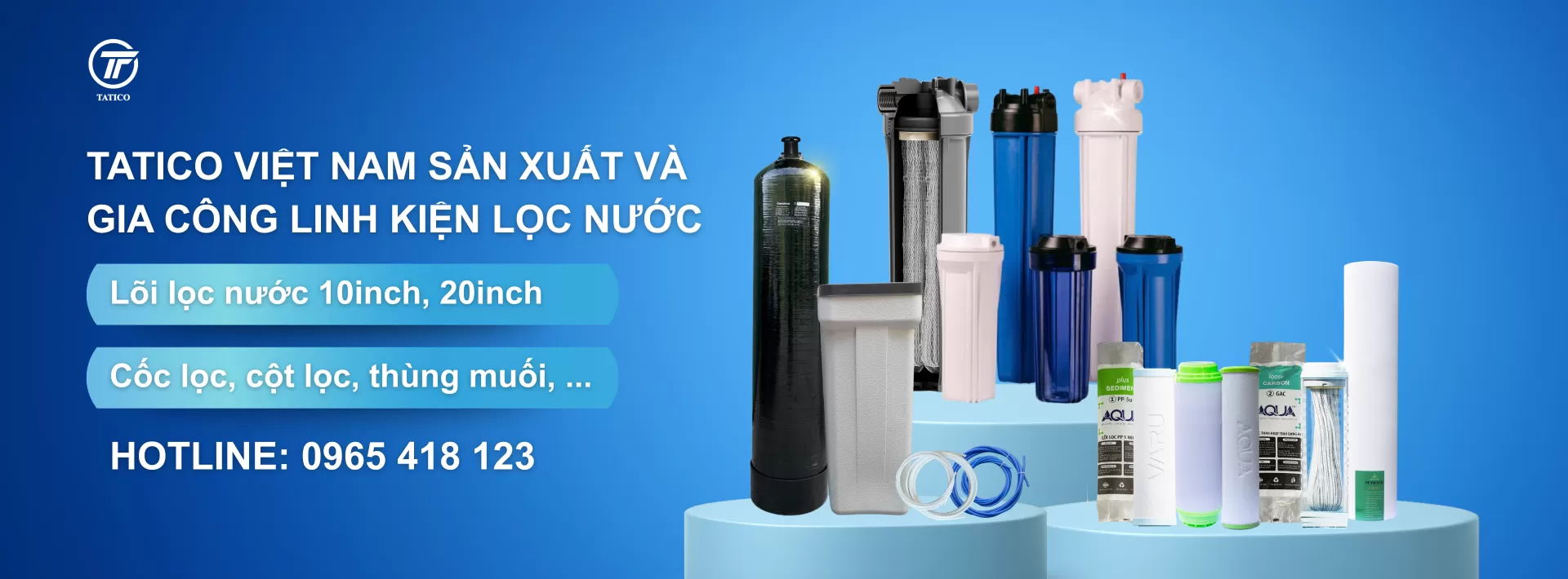 Quy trình sản xuất lõi lọc nước tại Tatico – Đảm bảo an toàn và hiệu quả tối đa